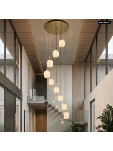 Lampa wisząca AKARI DU31288A/34W