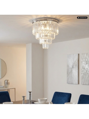 Lampa sufitowa AMEDEO FC17106/4+1-CHR