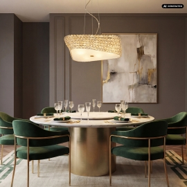 Lampa sufitowa SERGIO C0528-06H-P7AC