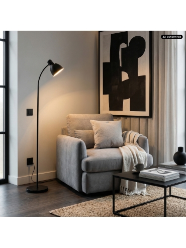 Lampa podłogowa BOSCA F4102-BK
