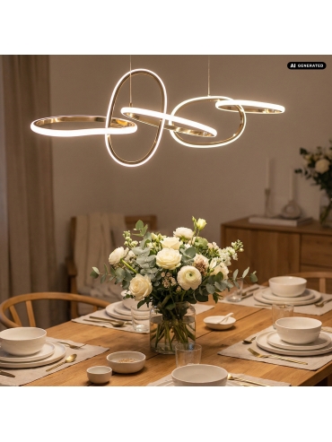 Lampa wisząca CHOLET MD7361-5A-EGT