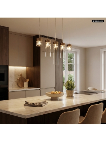 Lampa wisząca GEM P0389-05E-F7AC