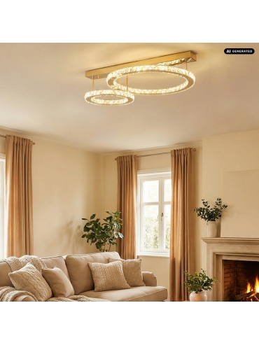 Lampa sufitowa GIRONA MX3713-2-3GT