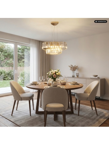 Lampa wisząca HELIOS P0496-04G-F7AC