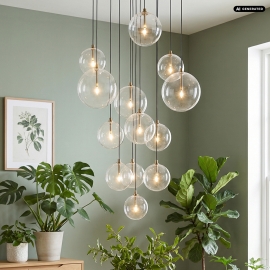 Lampa wisząca MILAN P0606-13B-2GAC