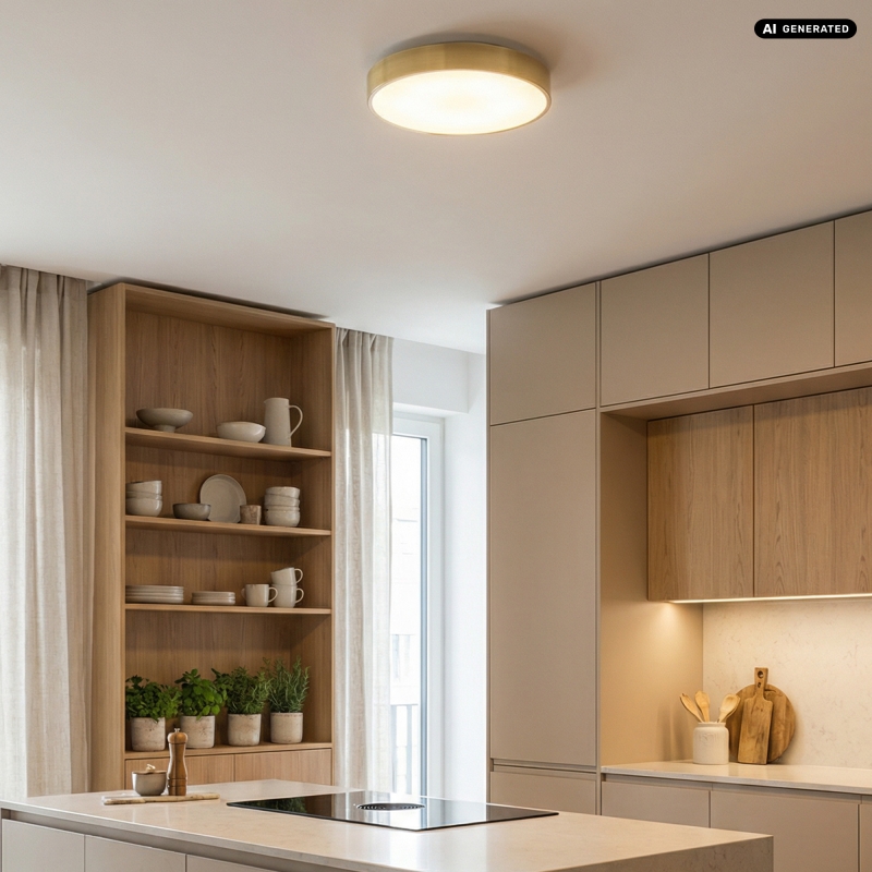 Lampa sufitowa NADI MS724-R400-GD