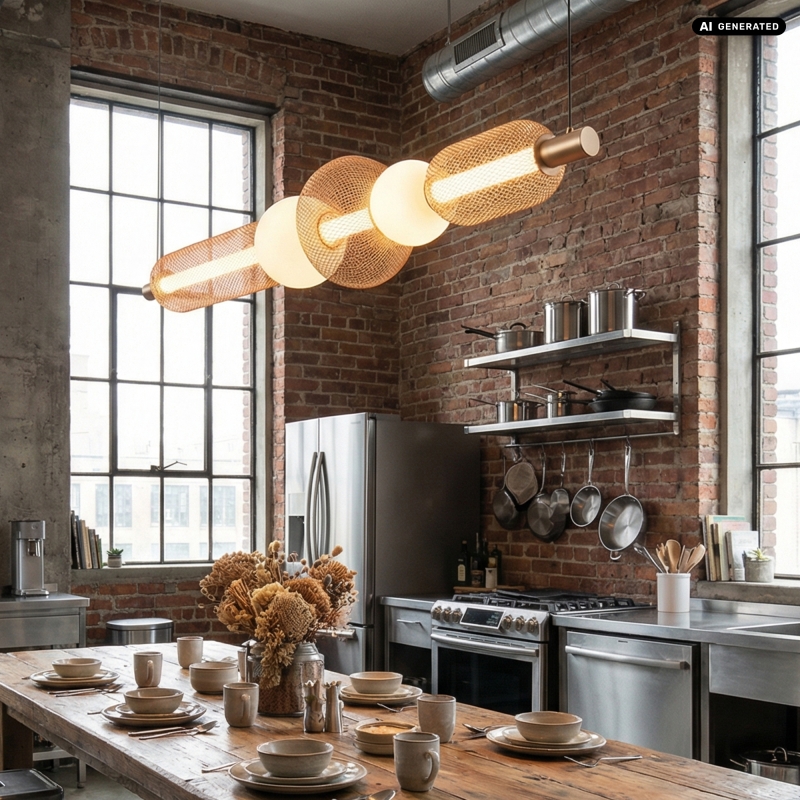 Lampa wisząca SARR MD2596-5B-3BGT