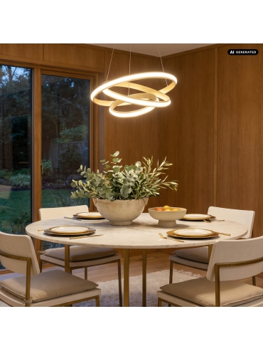 Lampa wisząca VECINO 250051P-BE
