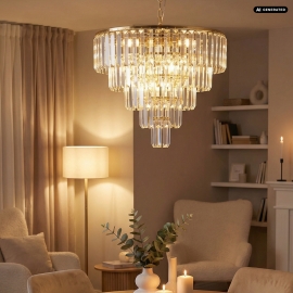 Lampa wisząca VERSAILLES 17701/20-GLD