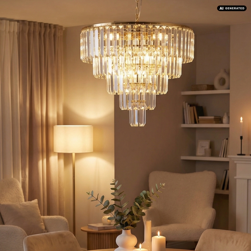 Lampa wisząca VERSAILLES 17701/20-GLD