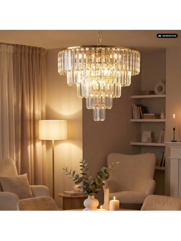 Lampa wisząca VERSAILLES 17701/20-GLD