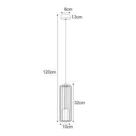 Lampa wisząca FALCON K-4930