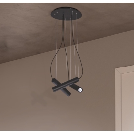 Lampa wisząca MILE BLACK K-4401