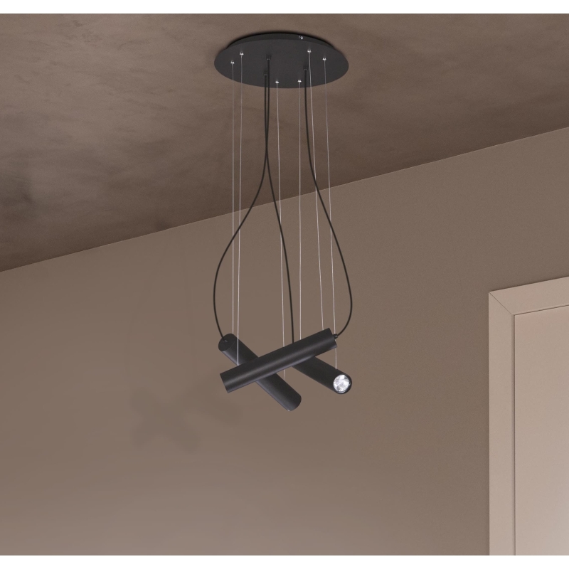 Lampa wisząca MILE BLACK K-4401