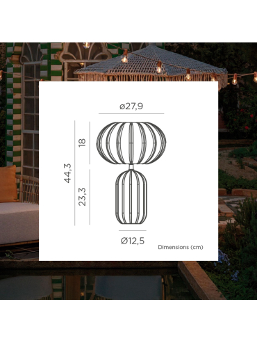 Lampa solarna RACHEL 45 3397