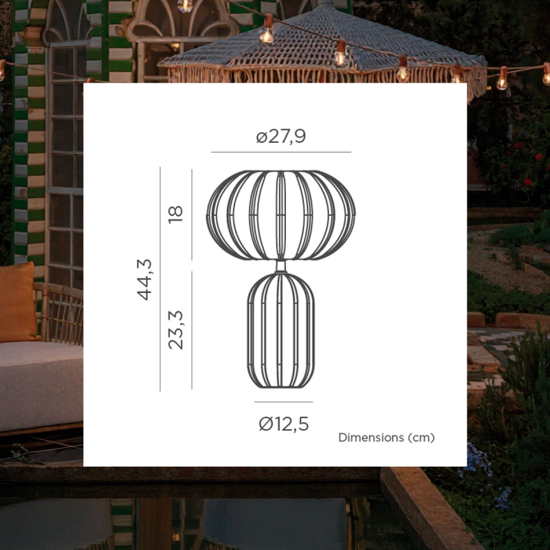 Lampa solarna RACHEL 45 3431