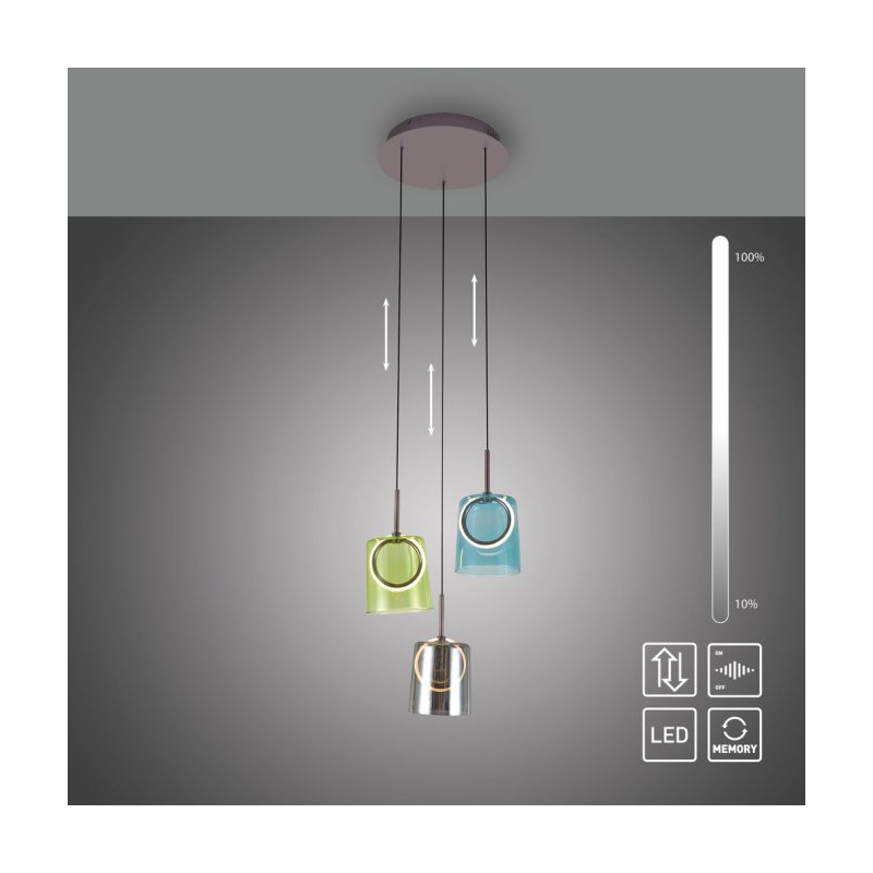 Lampa wisząca ZULA 2543-70