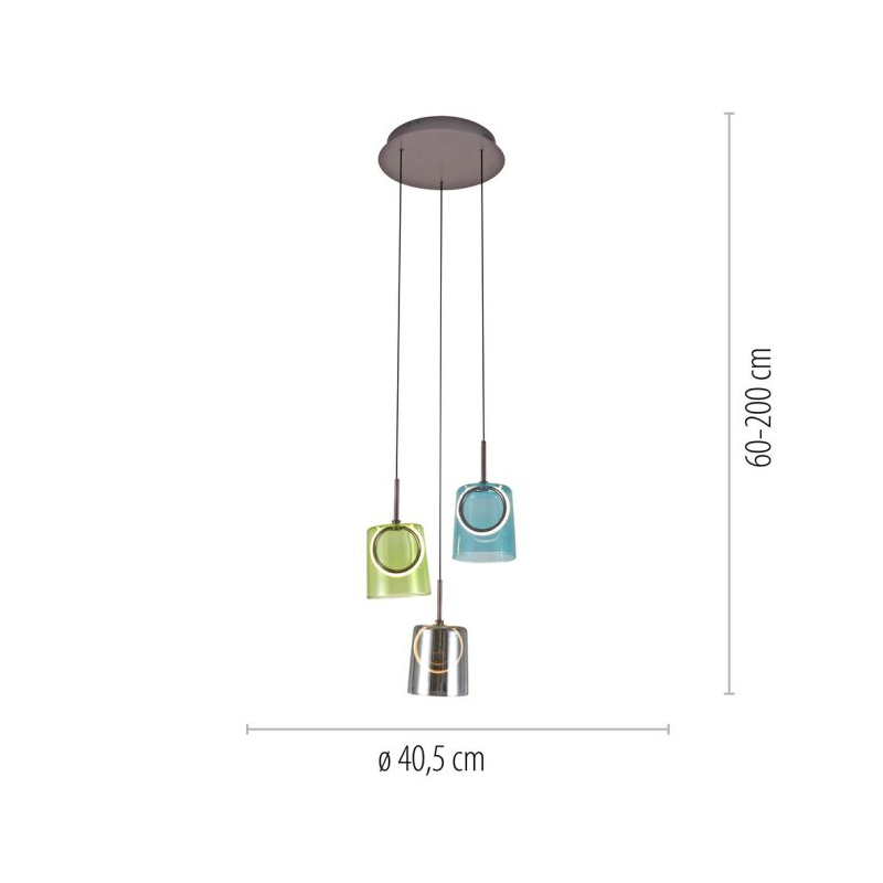 Lampa wisząca ZULA 2543-70