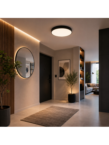 Lampa sufitowa VELIS BLACK 18284
