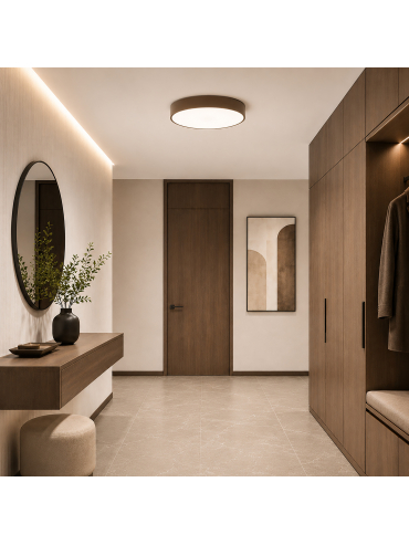 Lampa sufitowa VELIS BROWN 18285