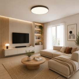 Lampa sufitowa VELIS BROWN 18293