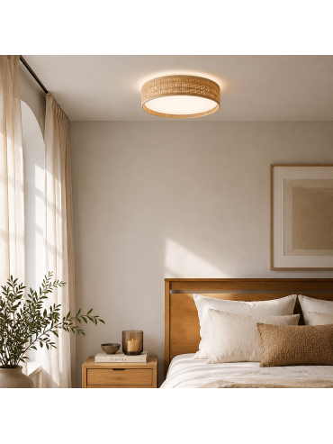 Lampa sufitowa DEMI RAFIA 11854