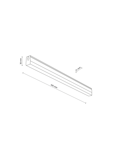 Lampa sufitowa PANEL LED 18312