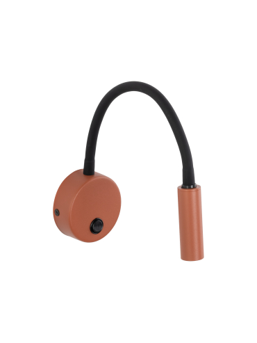 Kinkiet LAGOS BRICK/BLACK 11448