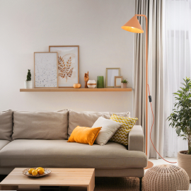 Lampa podłogowa CONO SALMON 16207