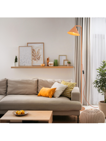Lampa podłogowa CONO SALMON 16207