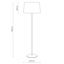 Lampa podłogowa MAJA SABIA 16180