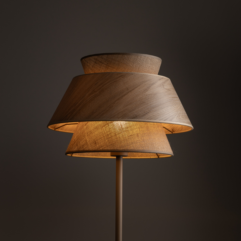 Lampa podłogowa KALUM WOOD 16225