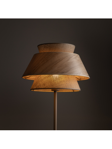 Lampa podłogowa KALUM WOOD 16225