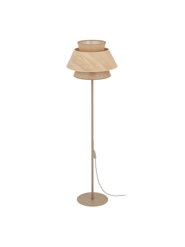 Lampa podłogowa KALUM WOOD 16225
