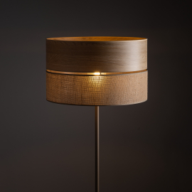 Lampa podłogowa DORMA WOOD 16226