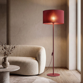 Lampa podłogowa DALUM BURGUND 16230