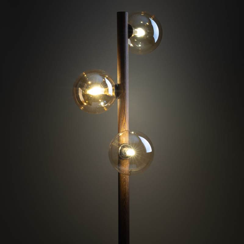 Lampa podłogowa ESTERA WOOD 16151
