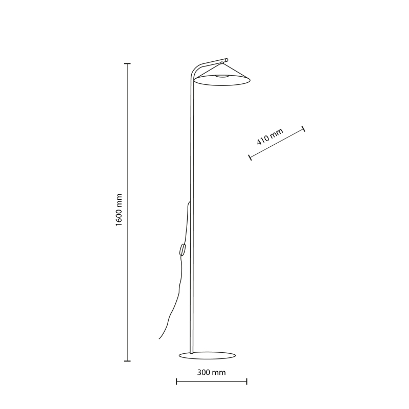 Lampa podłogowa LUME KASZMIR 16187