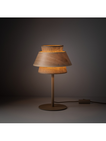 Lampa stołowa KALUM WOOD 16224