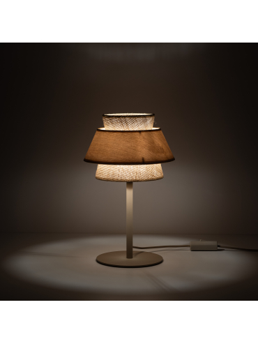 Lampa stołowa KALUM WOOD 16224