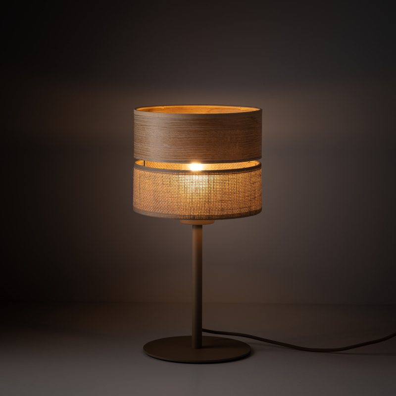 Lampa stołowa DORMA WOOD 16227