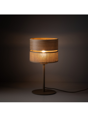 Lampa stołowa DORMA WOOD 16227