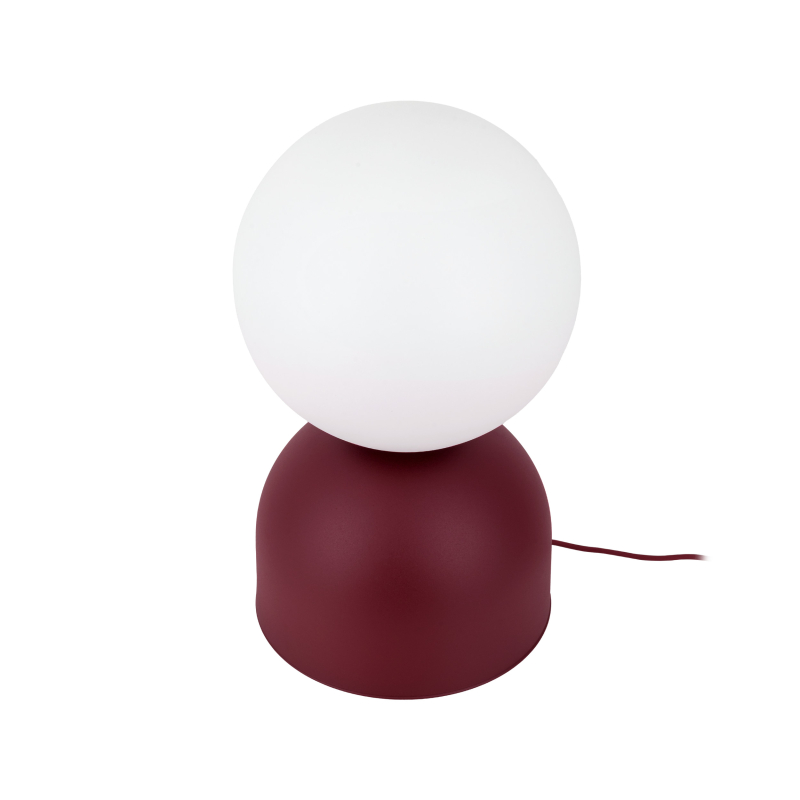 Lampa stołowa MIKI BURGUND 16217