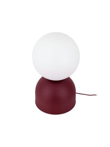 Lampa stołowa MIKI BURGUND 16217