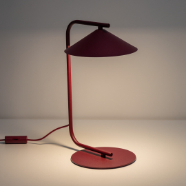 Lampa stołowa LUME BURGUND 16215