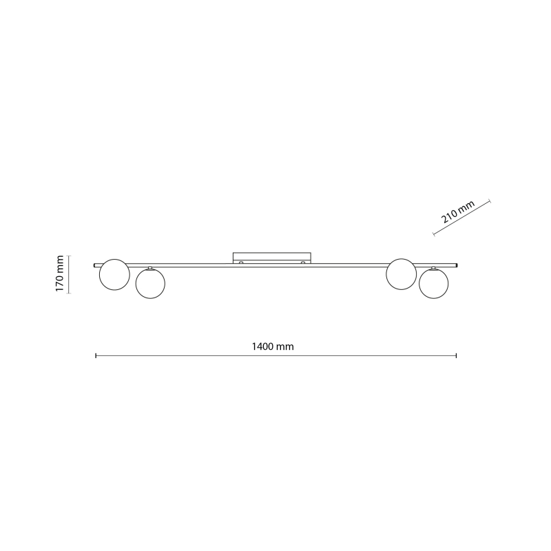 Lampa sufitowa IMELO NEW 11330