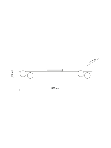 Lampa sufitowa IMELO NEW 11330
