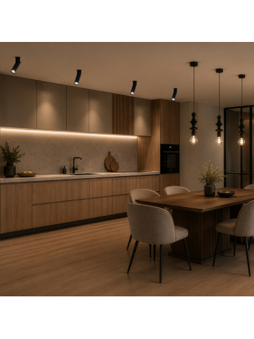 Lampa sufitowa ELARIS BLACK 11253