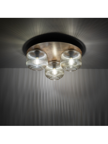 Lampa sufitowa SALVIA BROWN 11068