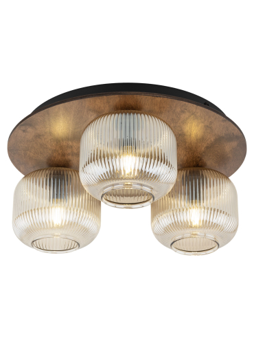 Lampa sufitowa SALVIA BROWN 11068